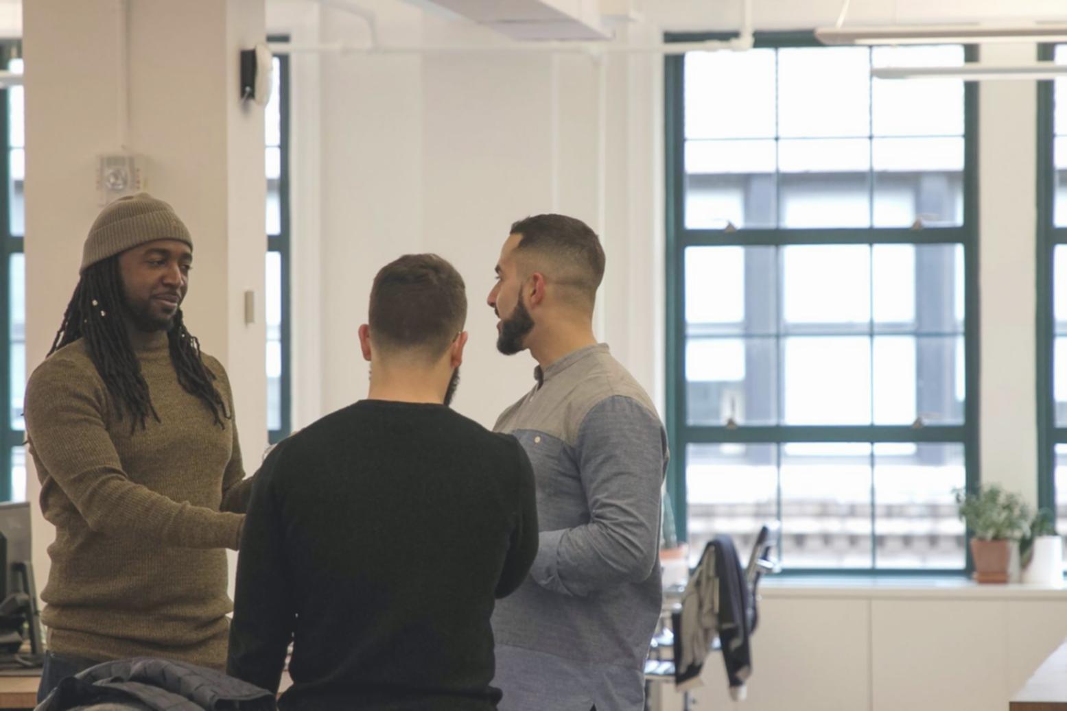 Espacio de formación preparado para sesión de planificación financiera